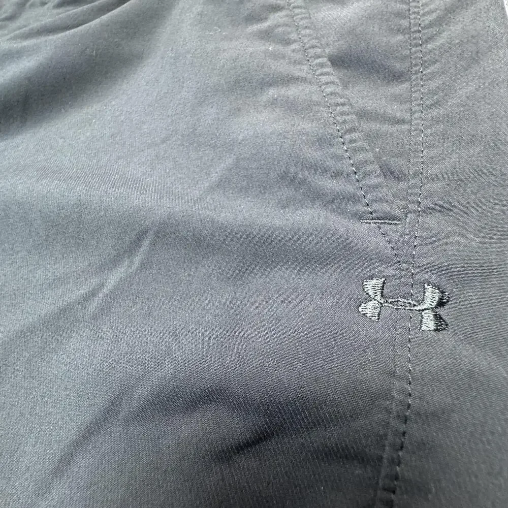 Under Armour Pants Mens 40x30 Black Stretch Straight Leg Khakis Golf Casual